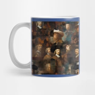 Rembrandt Paintings Mashup Mug